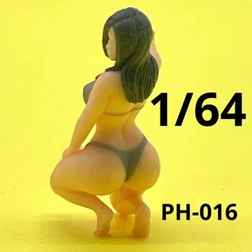1/64 PH-016 피규어 완제품 미니카에 미니어처 디오라마에