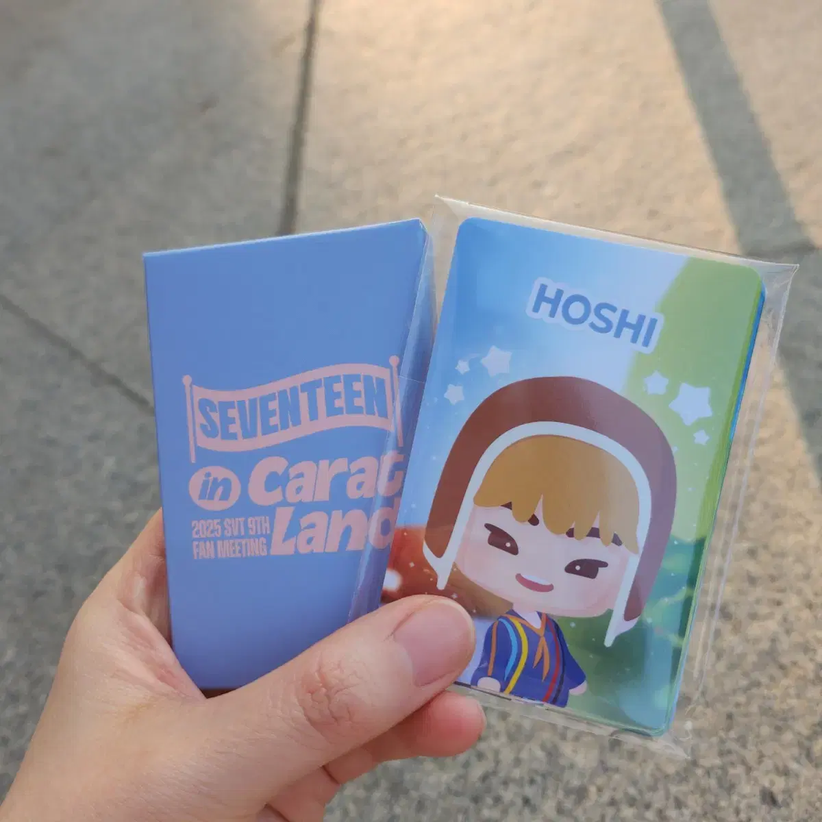 (미개봉) 2025 세븐틴 캐럿랜드 캐럿존 포카 세트