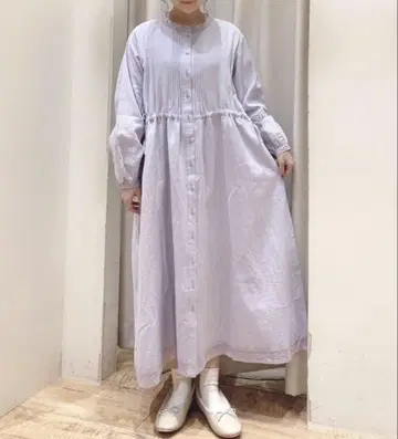 SM2 사만사 모스모스 밑단 레이스 원피스 라벤더