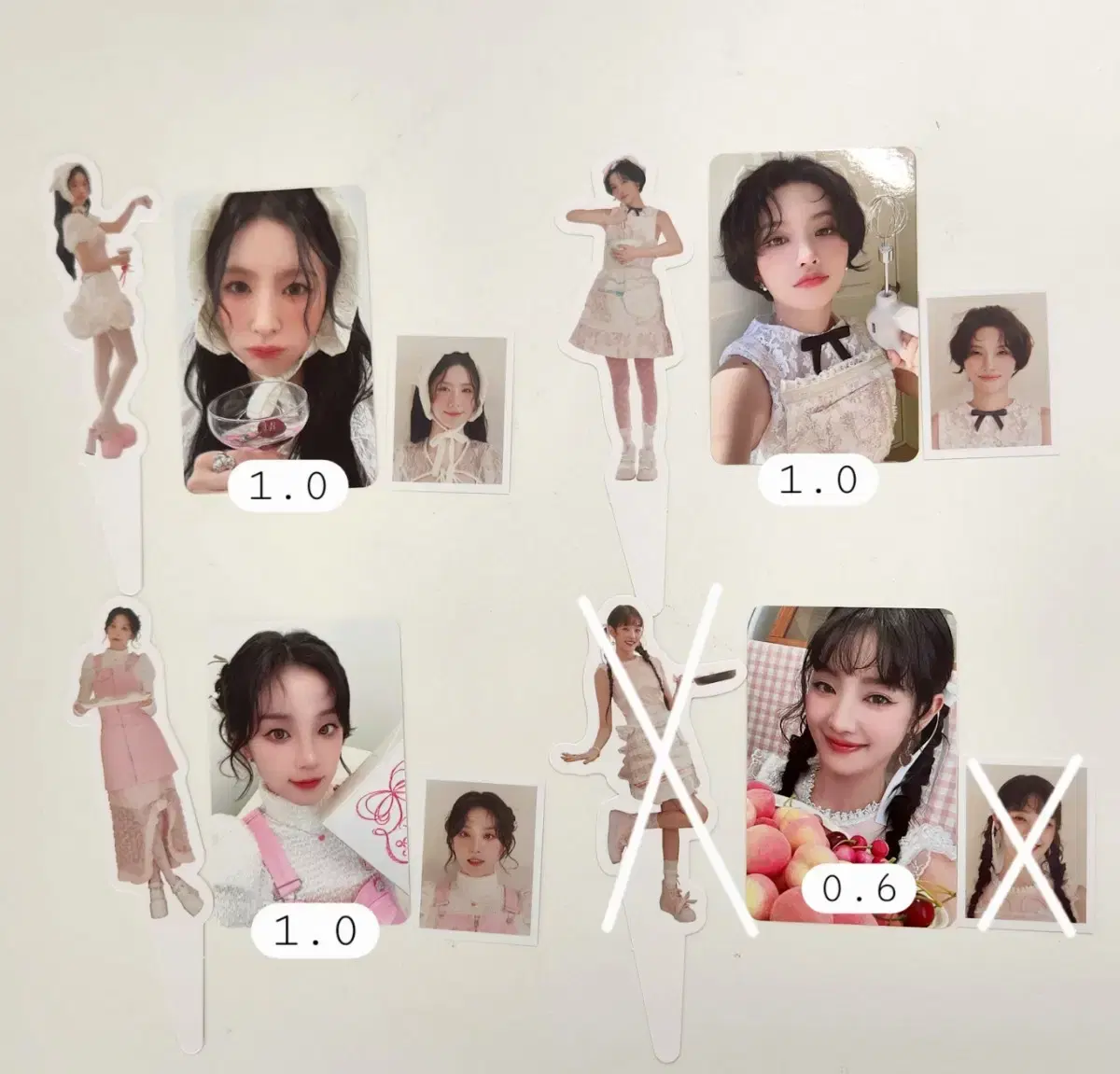 2025 여자아이들 시즌그리팅 포카 증사 미연 민니 소연 우기 슈화