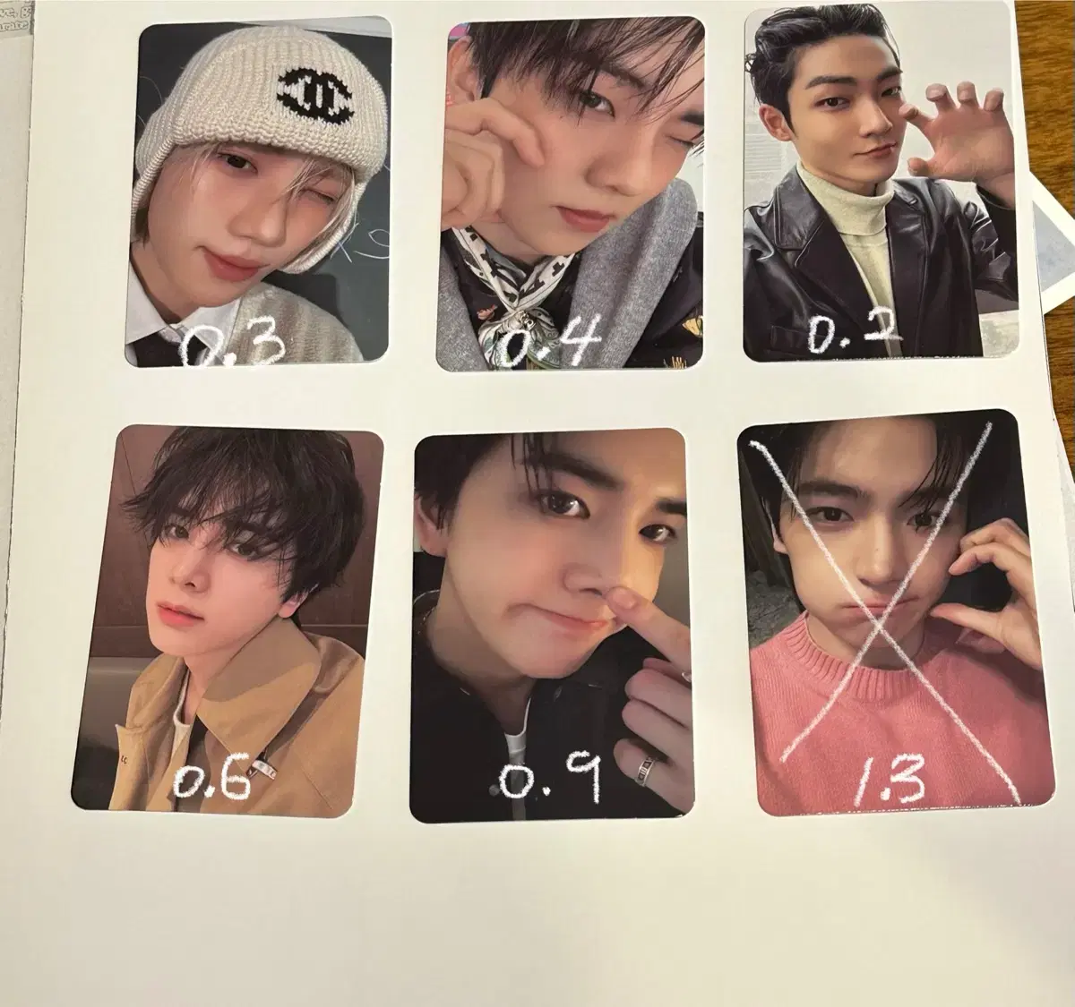 더보이즈 unexpected vvv 앨범 포카