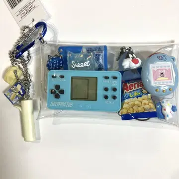 가챠 파우치 블루 파랑