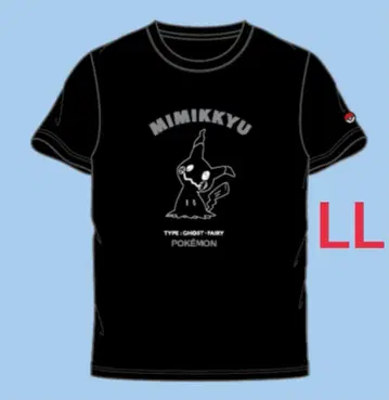 포켓몬스터 포켓몬 미미큐 티셔츠 반팔 LL