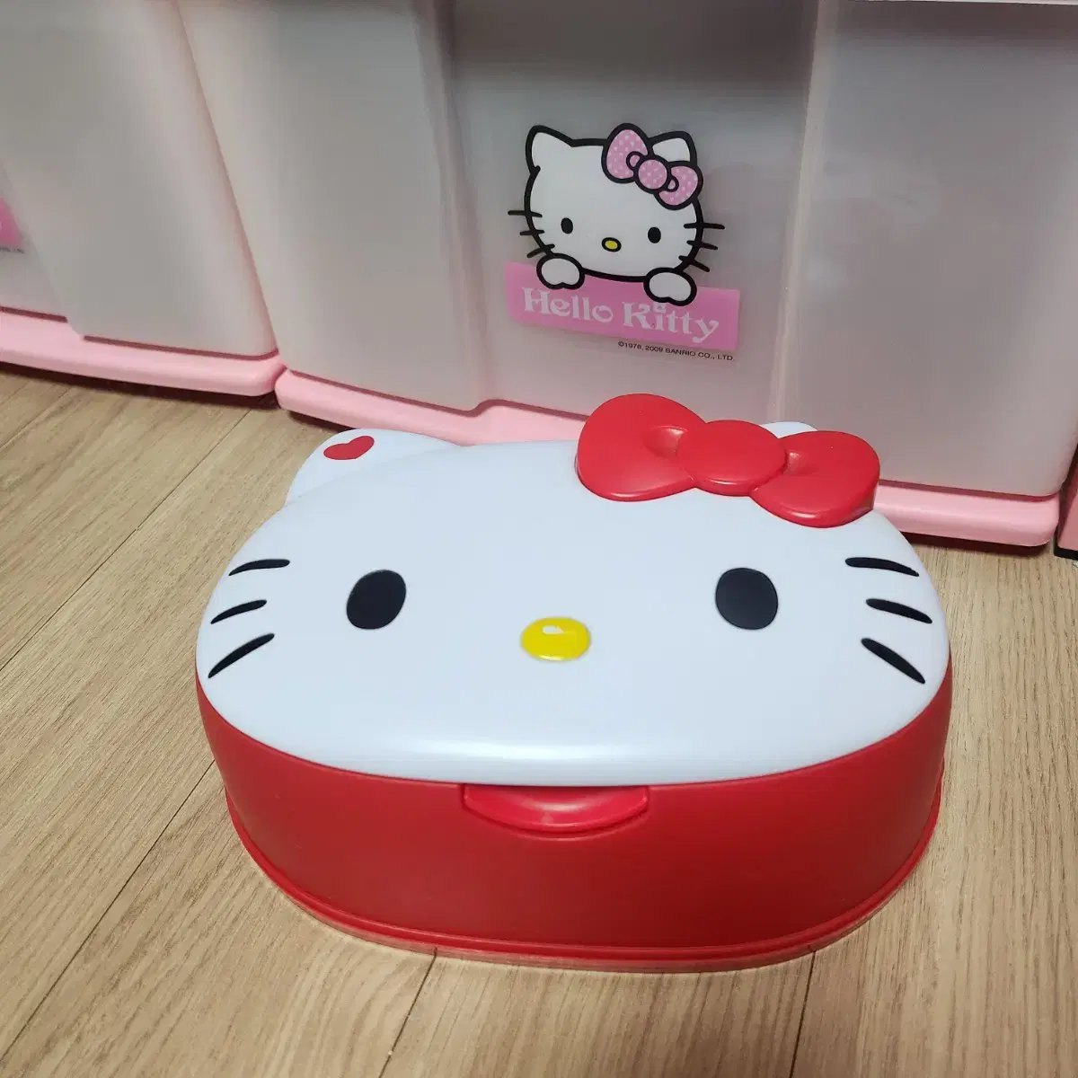 헬로키티 물티슈 케이스