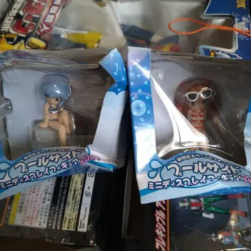 신세기 에반게리온 풀 사이드 미니 피규어 ~레이&아스카~(미개봉)