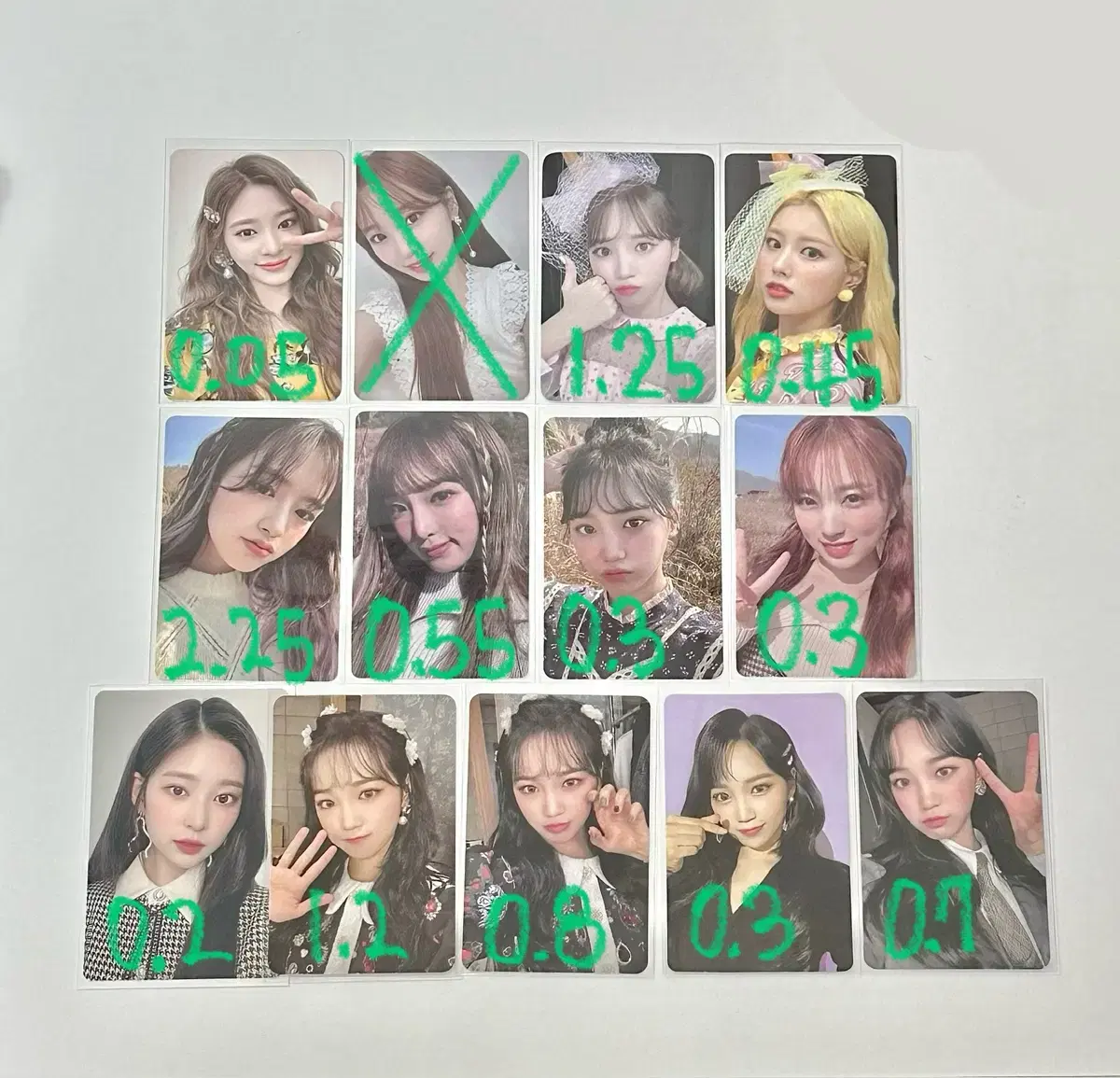 아이브 아이즈원 안유진 영통 팬싸 특전  원릴러 포카 엠파시 분철 양도