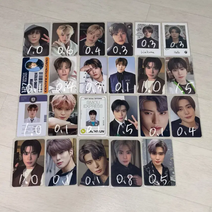 NCT | 엔시티 nct 127 jaehyun poca wts seasons greetings fact