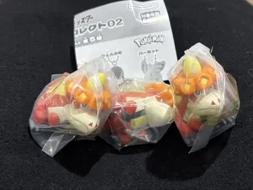 포켓몬 가챠 콜렉트 02 가챠 아티게이터 피규어 3개 세트