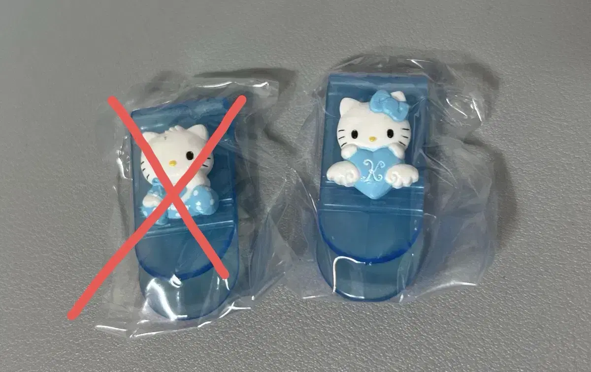 산리오 고전키티 하트키티 클립