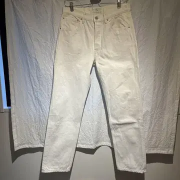 HERILL 화이트 데님 팬츠 사이즈 2