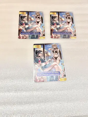 TYPE-MOON 페어 카드 세트 모건 알트리아 알타