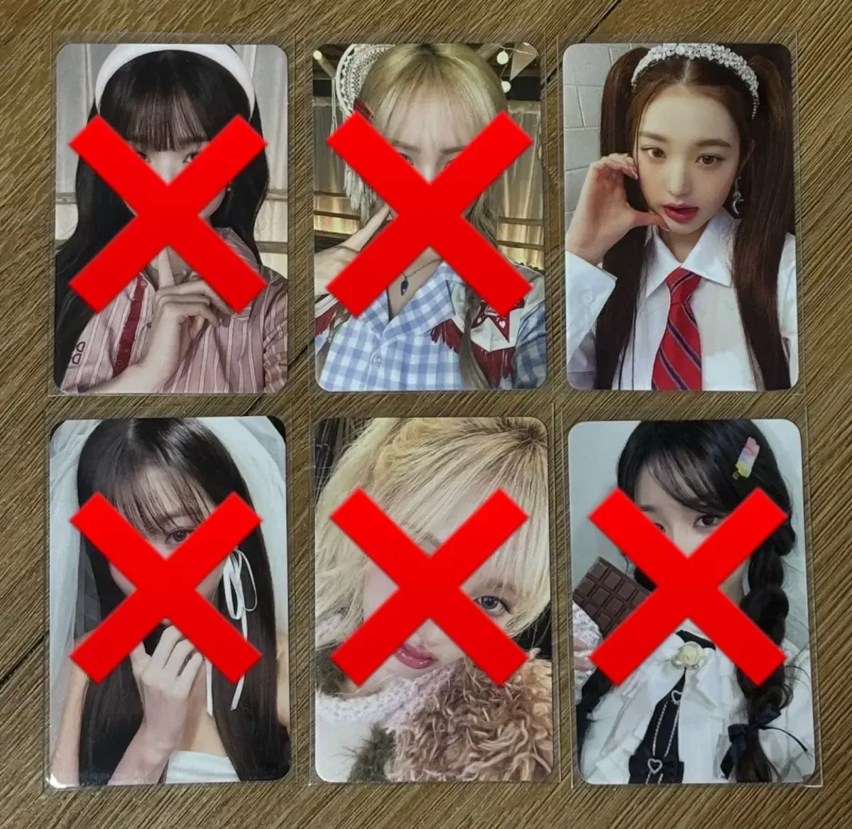 아이브 장원영 리즈 시세킹 포카 미공포 양도 분철해요
