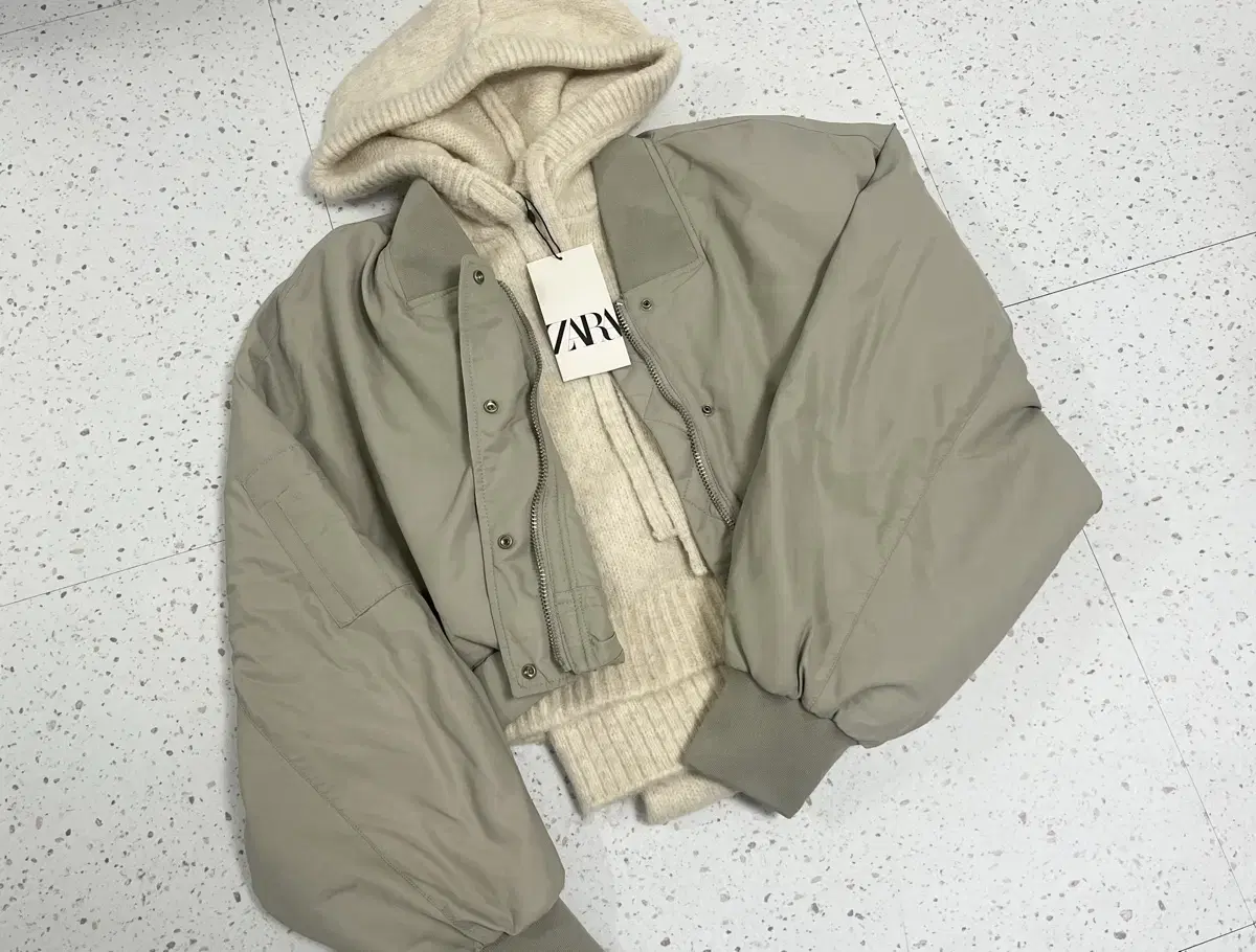 Zara 자라 항공점퍼 세트