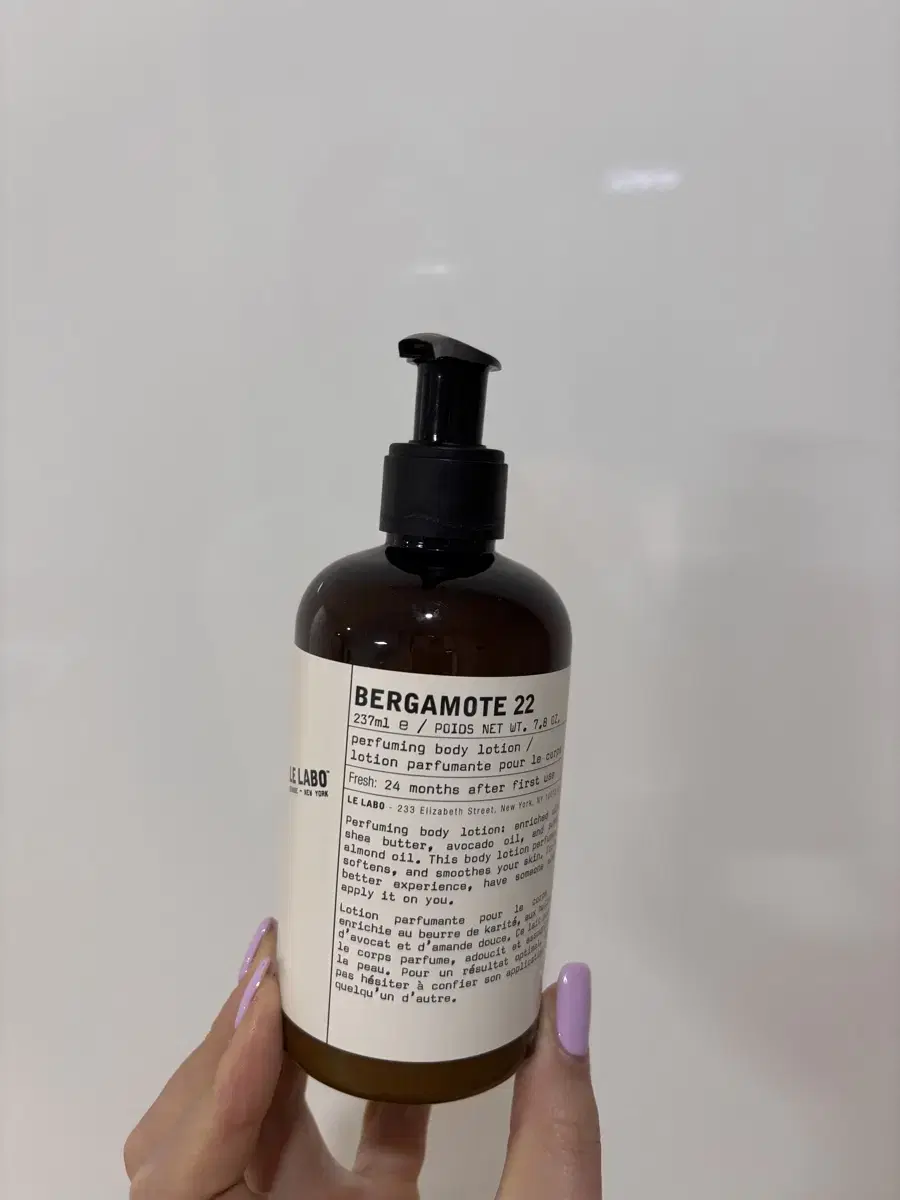 L'Abbe Bergamot 22 Body Lotion