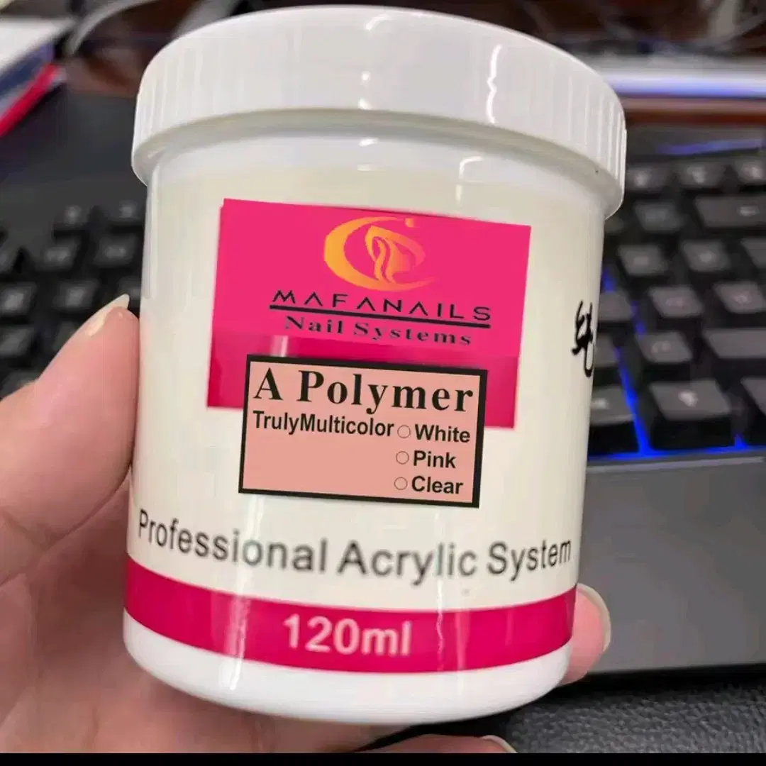 New Product) Nail Acrylic Powder 120g (Clear Transparent)