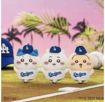 치이카와 (먼작귀) MLB 도쿄 시리즈 마스코트 다저스 3종 세트