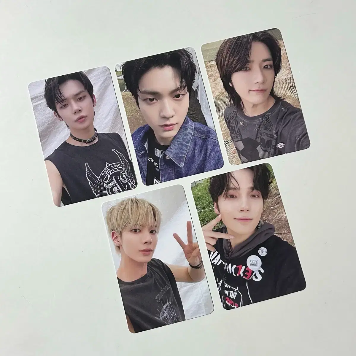 txt. poca unreleased photocard soobin yeonjun beomgyu taehyun hueningkai