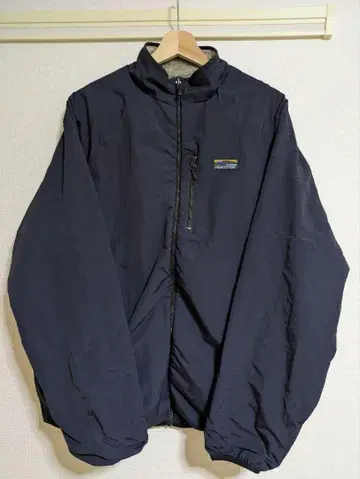 FREAK'S STORE 나일론 플리스 리버서블 블루종 L