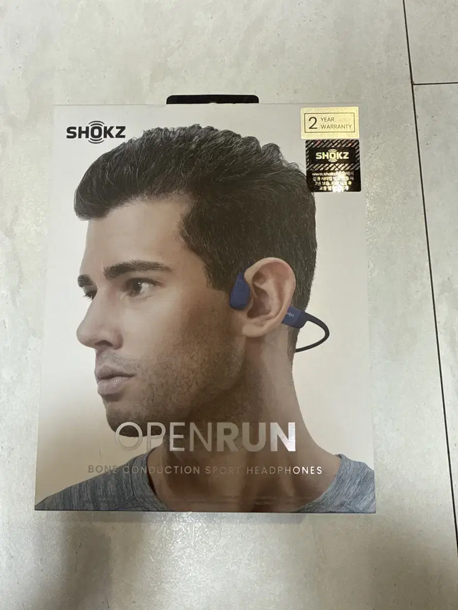 shokz 오픈런 블루투스 골전도 이어폰 블루s803