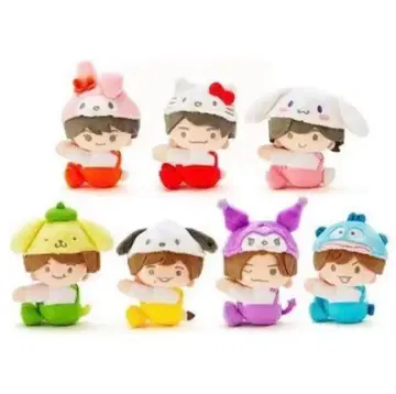 로손 나니와단시 클립 마스코트 산리오 캐릭터즈 봉제 인형