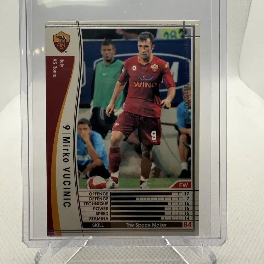 07/08 Panini wccf Mirko Bushinic Card (As Roma) #파니니