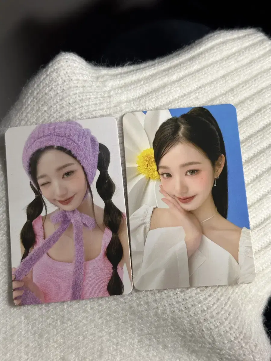 어뮤즈 장원영 포카