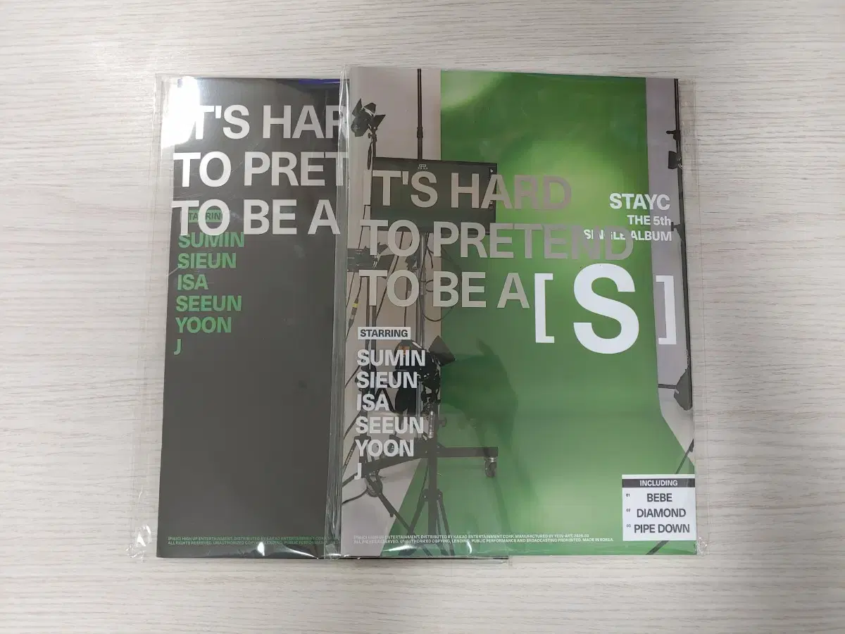 STAYC 스테이씨 앨범 미개봉 세트 새제품 싱글 5집 S 포카
