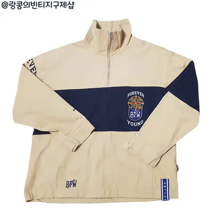 로맨틱 크라운 빈티지 스트릿 아노락 자켓