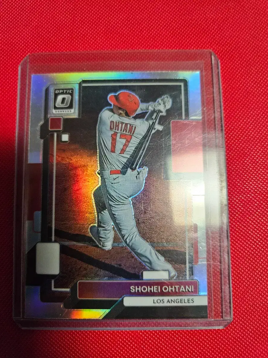 오타니 2022 Donruss Optic Holo 카드