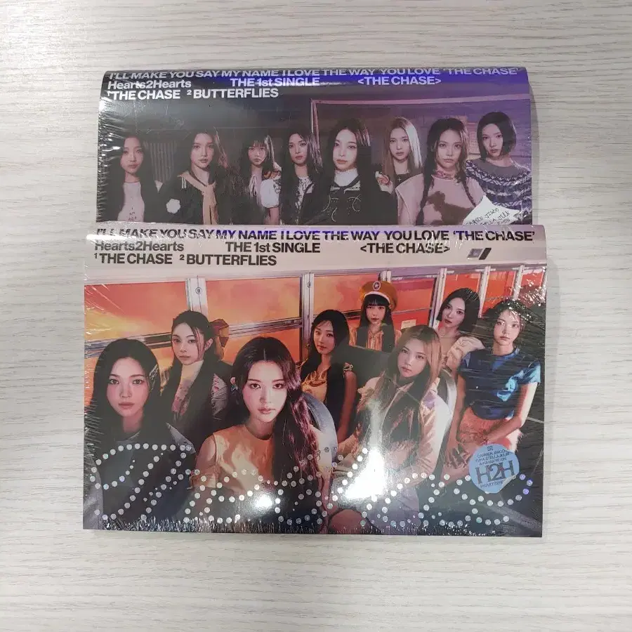 하츠투하츠 앨범 미개봉 새제품 싱글 1집 Hearts2Hearts 포카