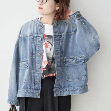 스피크 앤 스팬 51/2 1ST-LINE STUDS DENIM 자켓