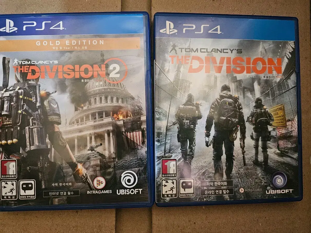PS4 플스4 디비전1,2 일괄 택포