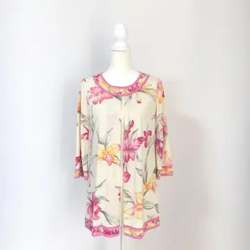 최근 새상품급 레오나르 레오나르 쿵쿵 스트레치 튜닉