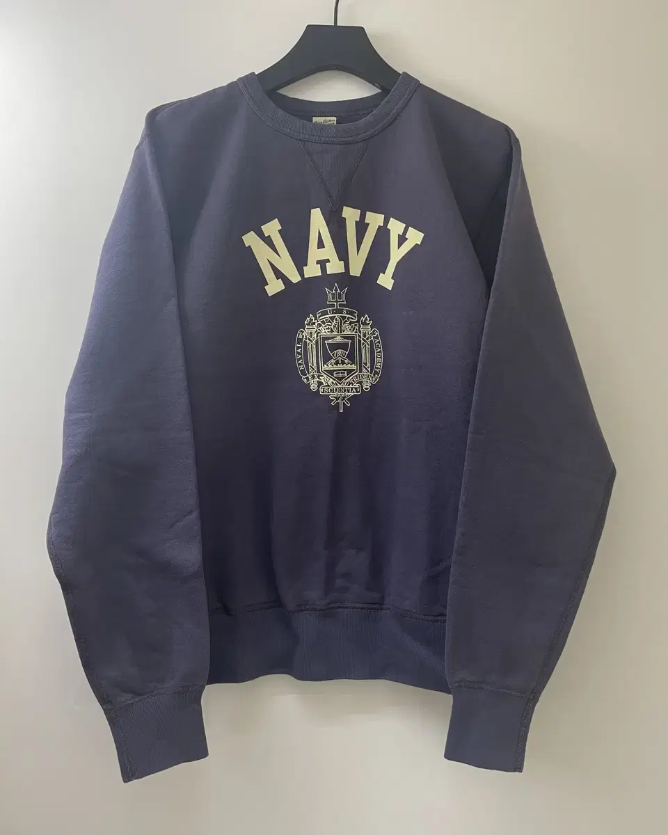 버즈릭슨 NAVY프린트 스웻셔츠 네이비 XL