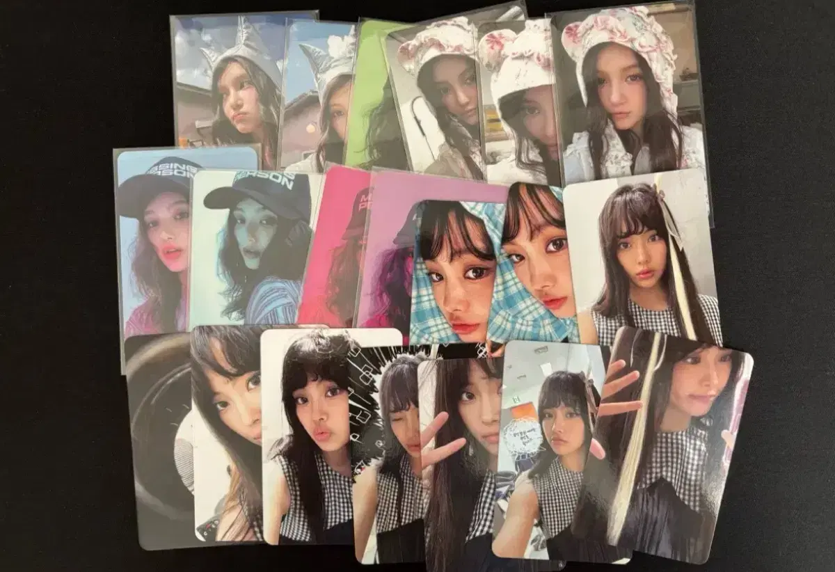뉴진스 njz 엔제이지 시그 포카 20장 일괄