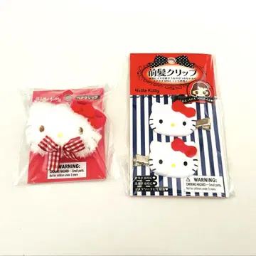 헬로키티 헤어 클립