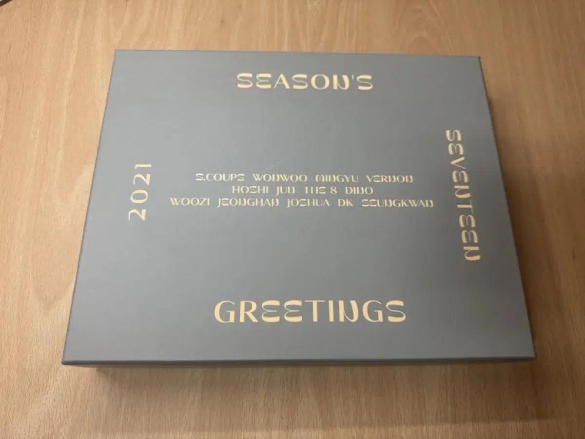 일괄) 세븐틴 2021 시그 시즌그리팅 달력 캘린더 다이어리 스티커 포카