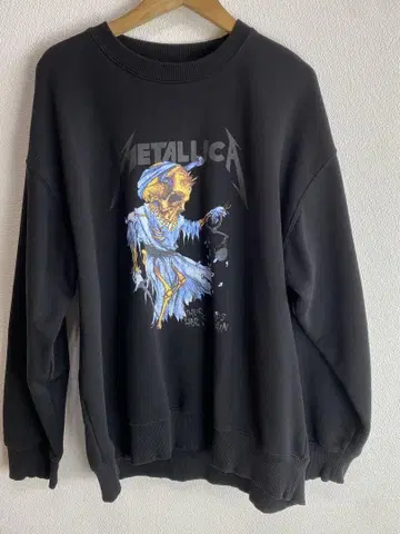 B002538 메탈리카 Metallica 트레이닝복 맨투맨