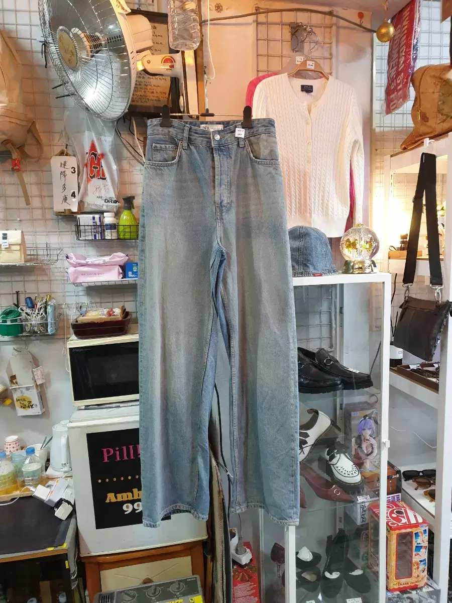 ZARA 자라 와이드 청바지