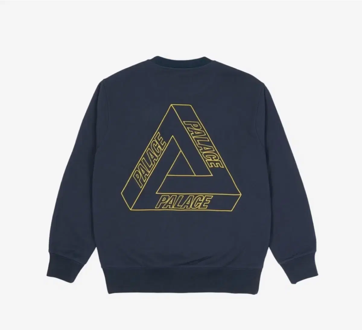 (XL) 팔라스 21SS 아웃라이너 밋 디자이너 크루넥 네이비