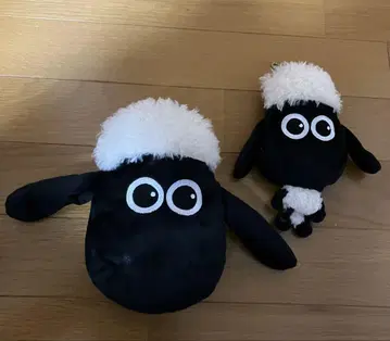 숀더쉽 봉제 인형 미니백 2개 Shaun the Sheep 단종