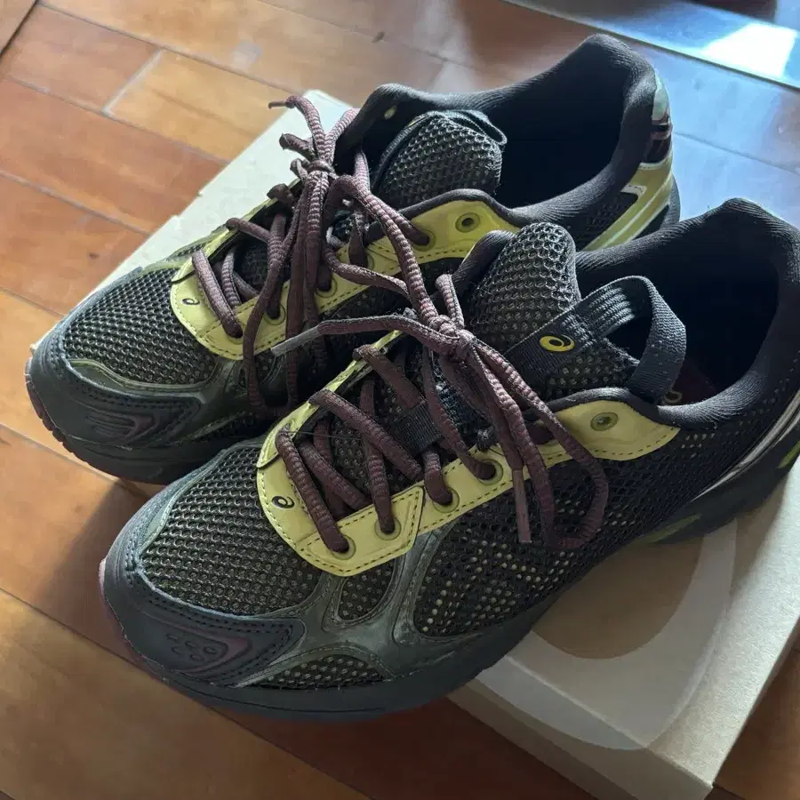 ★人気★ Asics UB4-S Gel-1130 Demitasse UB4-S GEL-1130 | Men | Demitasse/Fir Green | Men's
