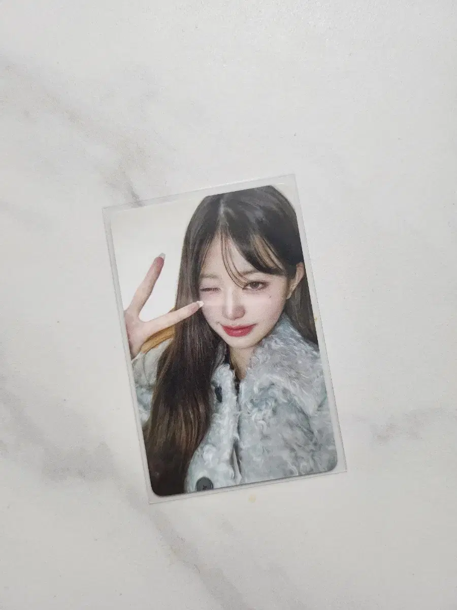아이브 장원영 엠파시 사운드웨이브 포토카드