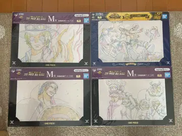 원피스 제일복권 명장면 원화 아트 세트