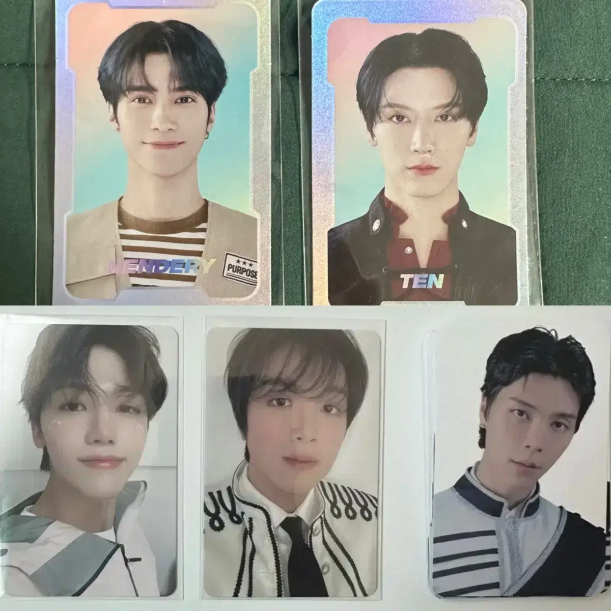 엔시티존 10만원 재민 + 화이트요원 포토팩 해찬 셀카 + 컨포