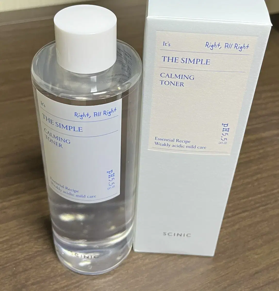 [New Product] Cy닉 The Simple Calming Toner 500ml (Large Capacity)