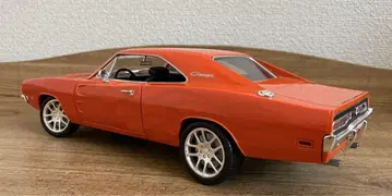 HOTWHEELS 69' DODGE CHARGER 1:18