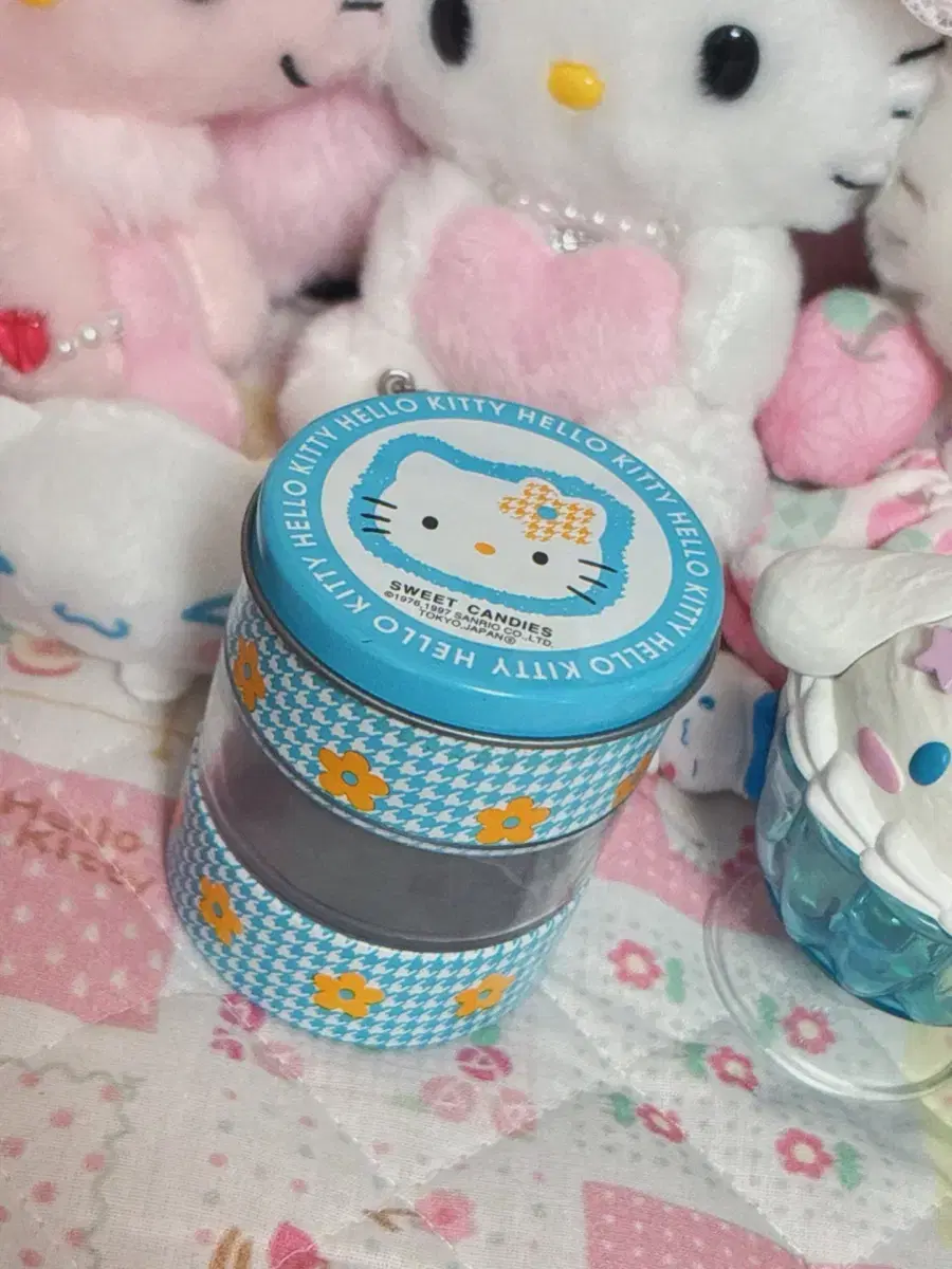 재입고! 일본 정품) 고전 카오하나 키티 보관함