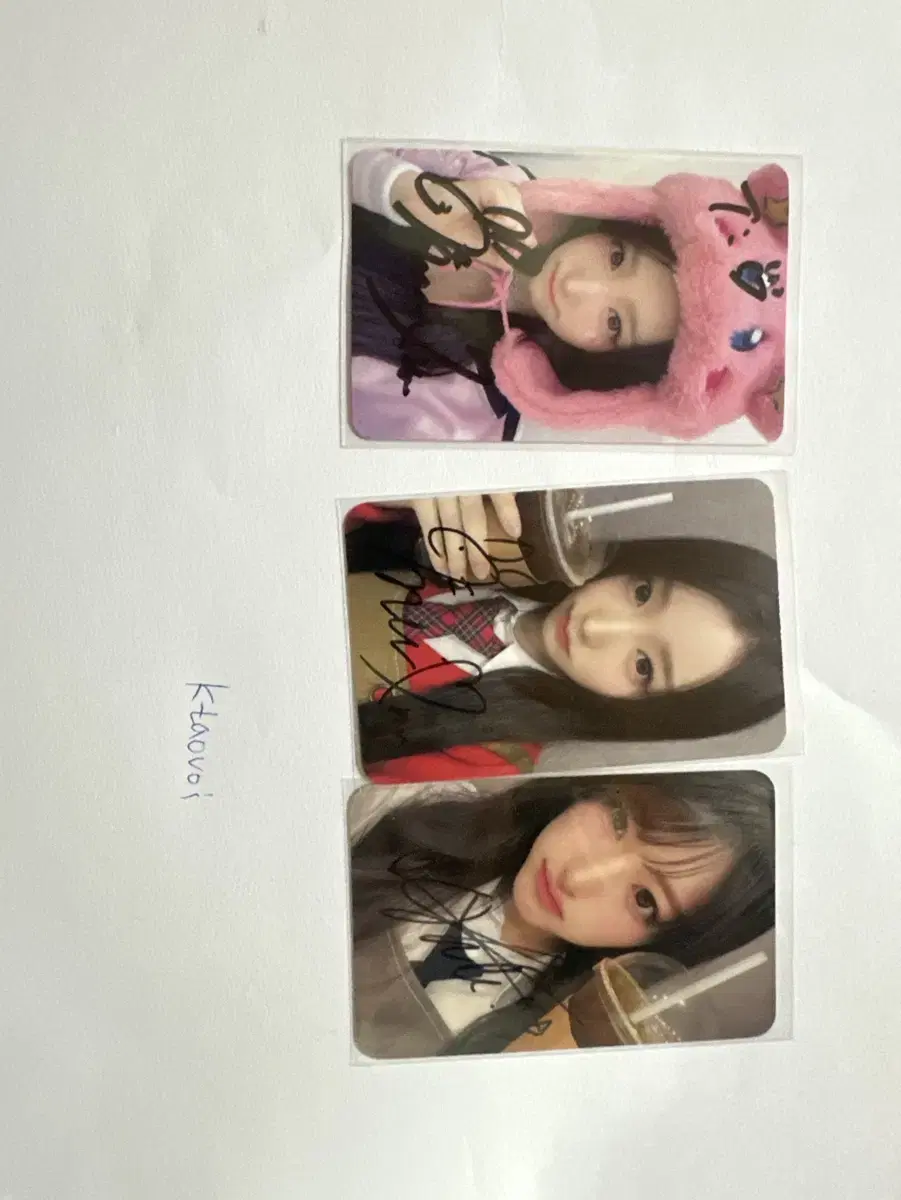 SEI MAI NAME sign UNRELEASED PHOTOCARD