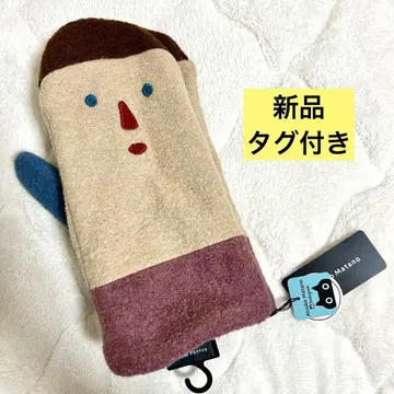 아츠코마타노 언제나 함께 장갑 장갑 베이지